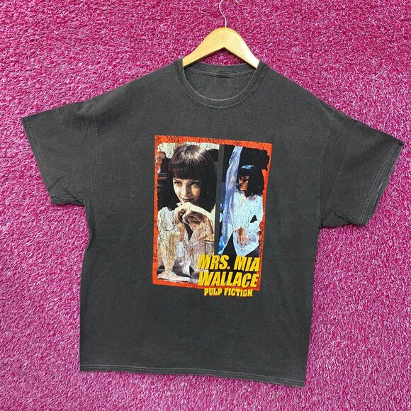 Mrs. Mia Wallace Pulp Fiction T-Shirt XL - Picture 3 of 4